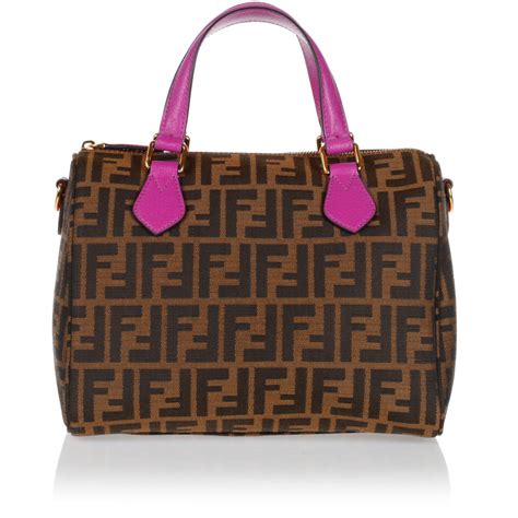 borsa shopping fendi tessuto|borse di fendi donna.